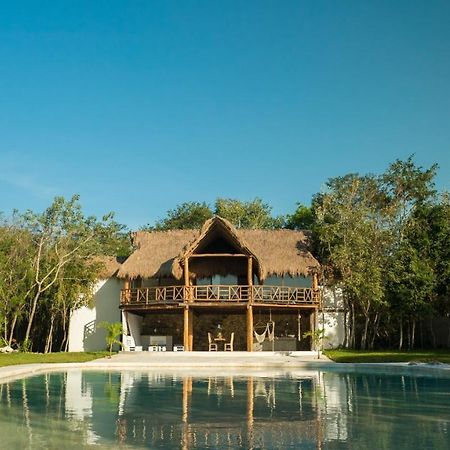 Las Nubes Villa Xpu Há Eksteriør billede